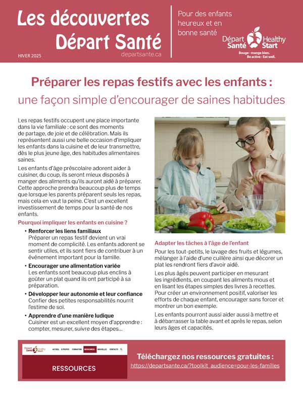 Départ Santé - hiver 2025