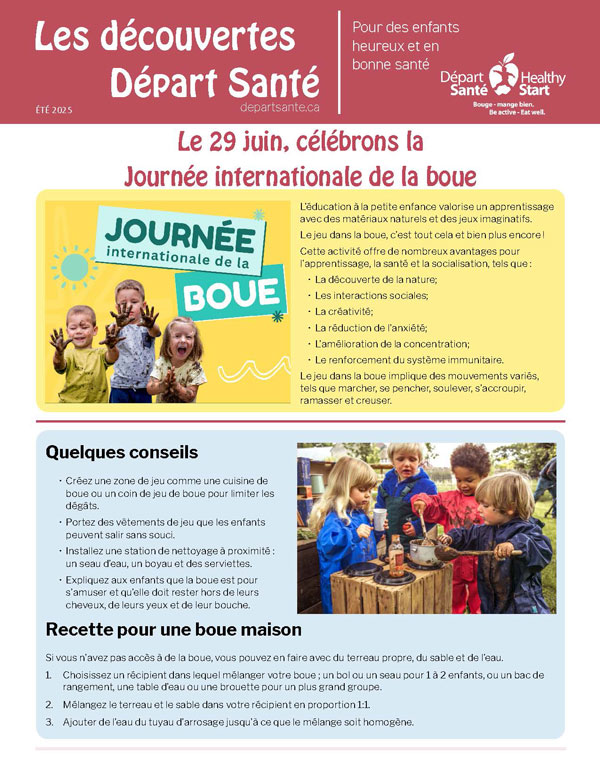 Les découvertes Départ Santé - Été 2025